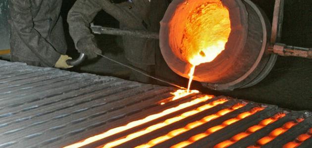 كيف تتم صناعة الحديد