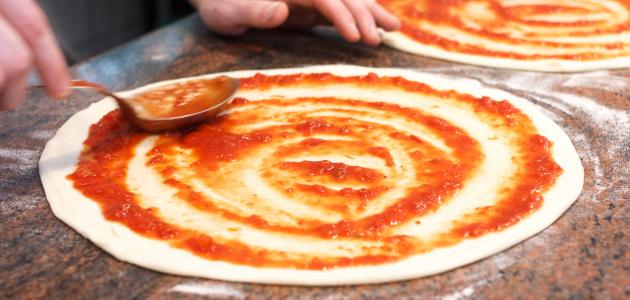 طريقة صوص البيتزا