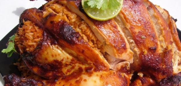 كيفية تحضير صينية الدجاج