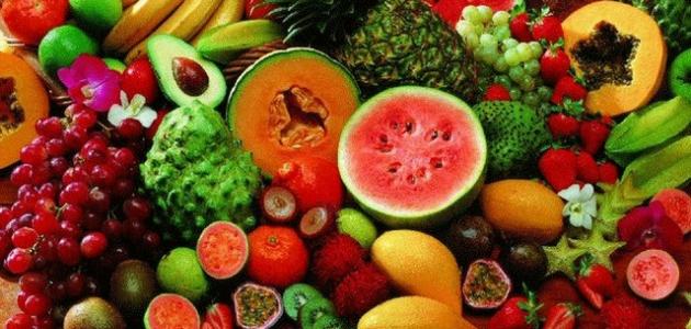 أنواع الفاكهة
