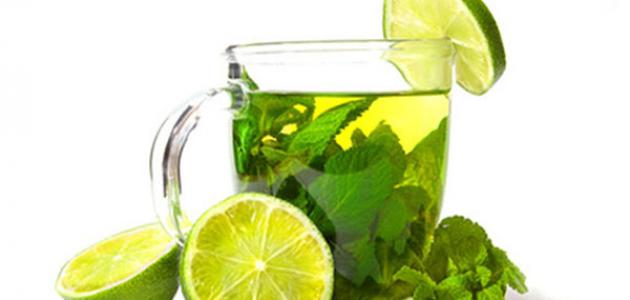 فوائد الشاي الأخضر والليمون للتخسيس