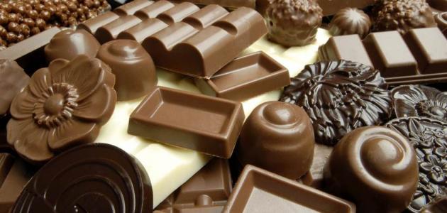 أنواع الشوكولاتة