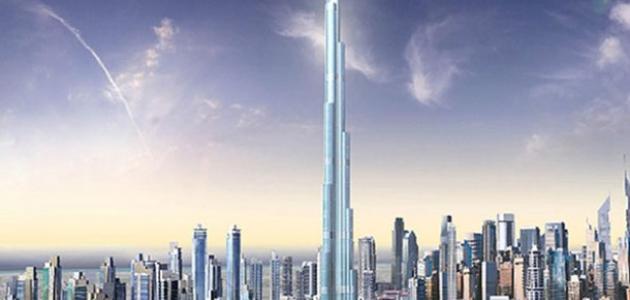 كم يبلغ طول برج خليفة