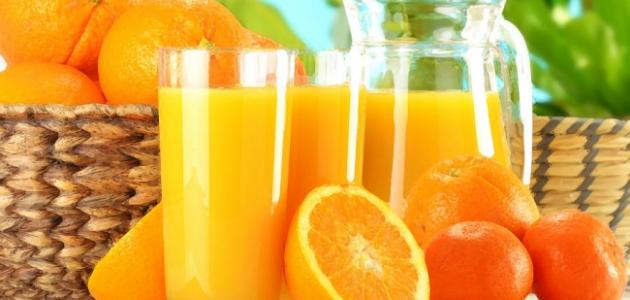 كيف أعمل عصير برتقال