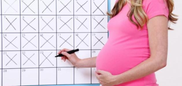 كيف يحسب موعد الولادة
