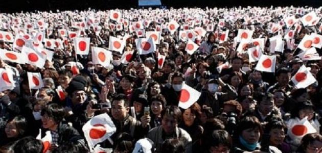 عدد سكان اليابان