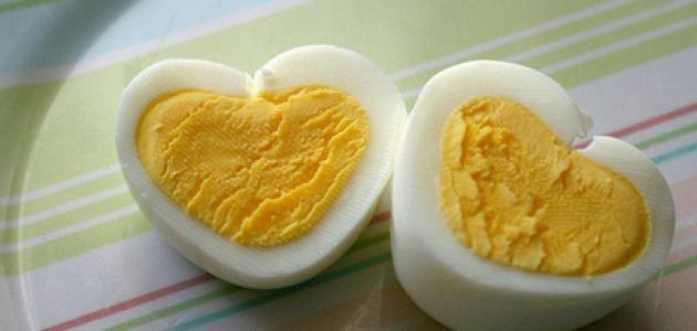 المكونات الغذائية لصفار البيض