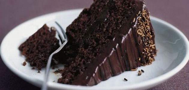 طريقة عمل كيكة شوكولاتة سهلة