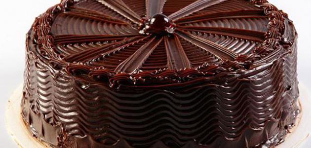 طريقة عمل الجاتوه بالشوكولاتة