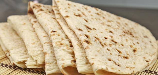مزراب شعار غير قابل للقراءة  طريقة عمل خبز التاوه - حروف عربي