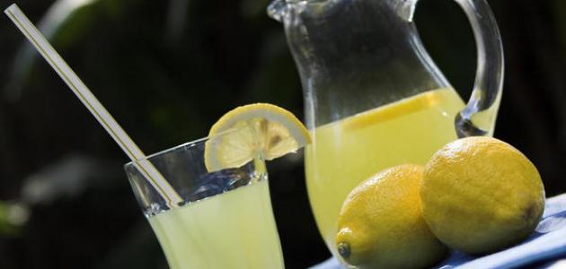 طريقة عمل عصير ليمون مثلج