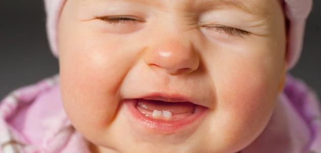ظهور الأسنان عند الرضع