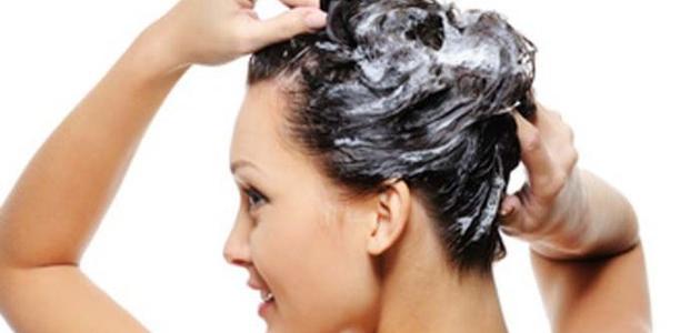 طريقة غسل الشعر