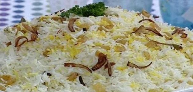 طريقة عمل أرز بالبصل