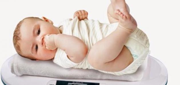 زيادة وزن الطفل حديث الولادة