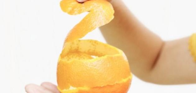 استخدامات قشر البرتقال