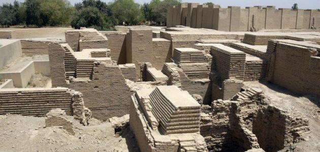 آثار بابل القديمة