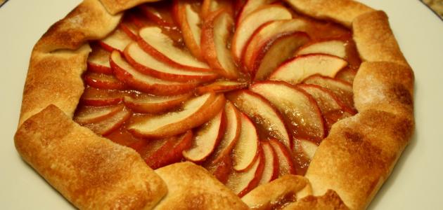 طريقة عمل فطيرة التفاح الأمريكية