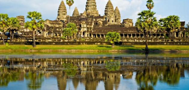 أين تقع مملكة كمبوديا