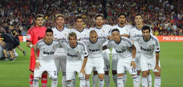 تشكيلة ريال مدريد 2013