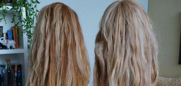 طرق طبيعية لفرد الشعر المجعد
