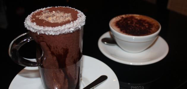 طريقة عمل قهوة بالشوكولاتة