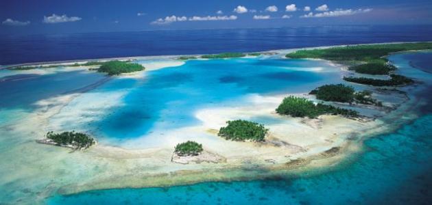 أين تقع جزر تاهيتي
