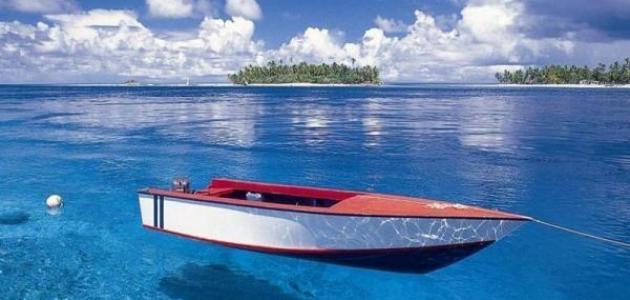موقع جزر المالديف