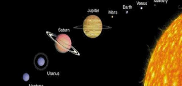 عدد كواكب المجموعة الشمسية