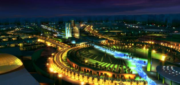 مدينة تبوك بالمملكة العربية السعودية