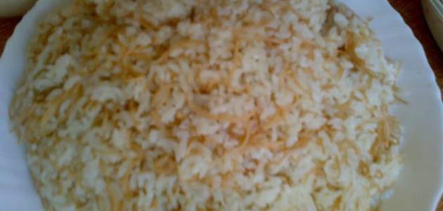 طريقة الأرز بالشعيرية