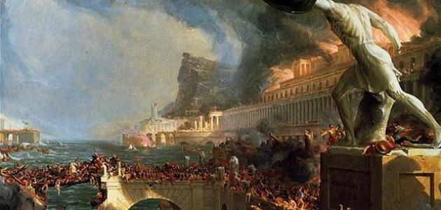 سقوط الامبراطورية الرومانية