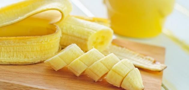 فوائد الموز للشعر الجاف والمتقصف
