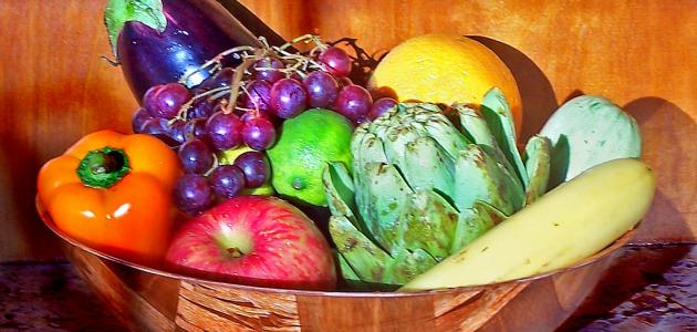 فوائد الفاكهة والخضروات