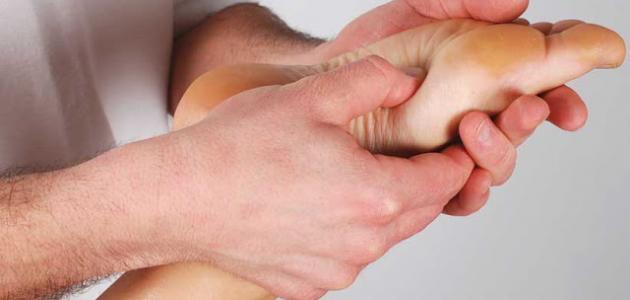 علاج حساسية باطن القدم