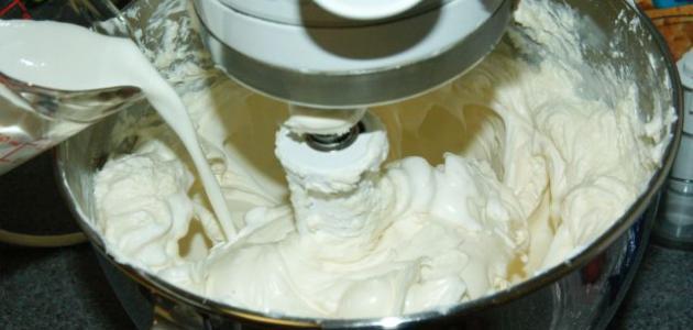 كيفية صناعة الكريمة