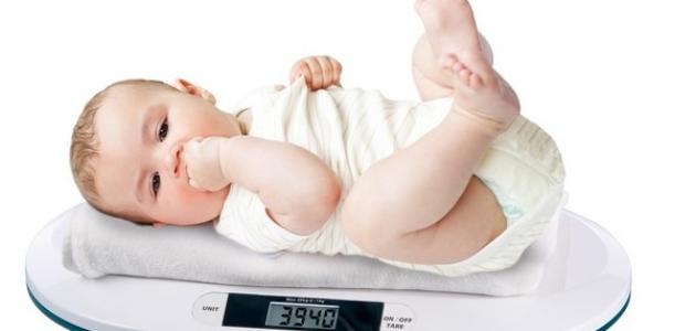 معدل زيادة وزن الرضيع