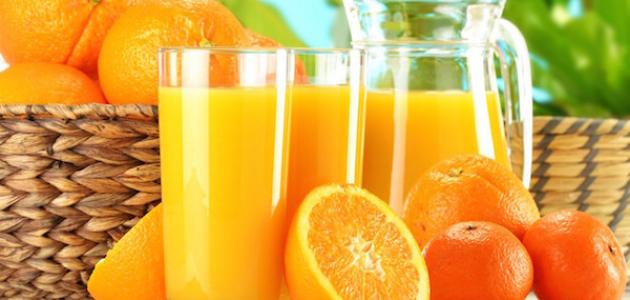 فوائد عصير البرتقال والليمون للتخسيس