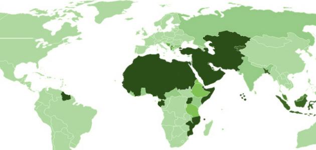 عدد دول العالم الإسلامي